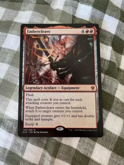 1x Embercleave NM Eng MTG - Throne of Eldraine - Image 3