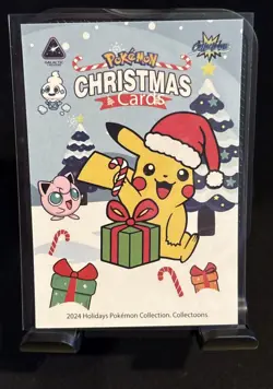Rare Full Art Pokemon Christmas Collectoons Card #130 Mewtwo Peru Low Pop - Image 2