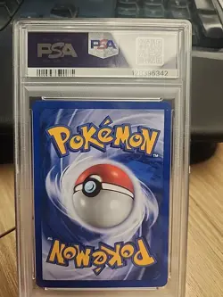 Birthday Pikachu PSA 8 #24 Black Star Promo 2000 Pokemon Holo WotC - Image 4