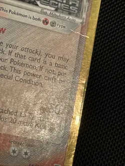 Pokemon TCG Tyranitar EX Delta Species 16/113 Reverse Holo Rare Stamped - Image 5