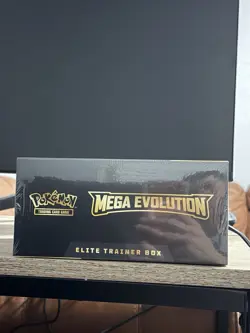 Pokemon Mega Evolution ETB Lucario Factory Sealed 2025 Rare - Image 3