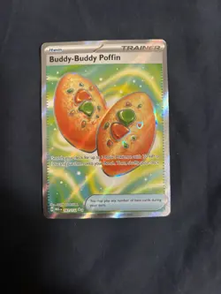 Buddy-Buddy Puffin 167/132 Mega Evolution Full Art Trainer Pokemon TCG - Image 1