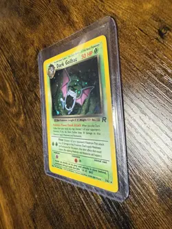 Dark Golbat *rare SWIRL* Holo 7/82 Team Rocket NM Pokemon TCG 1999 - Image 4