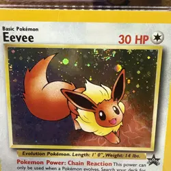 Eevee Pokemon (2000) Black Star Promo- 11 Holo Pokemon league CGC NM/Mint 8.5 - Image 4