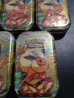 Asst. Pokemon Ball, Scarlet & Violet Prismatic Evolutions Tins (15pks) - Image 2