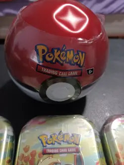 Asst. Pokemon Ball, Scarlet & Violet Prismatic Evolutions Tins (15pks) - Image 3