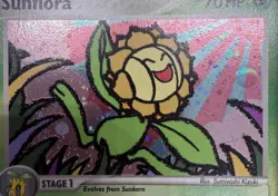 Sunflora - Holo Rare - Unseen Forces 16/115 2005 Pokemon TCG - Holo Rare - MINT - Image 3