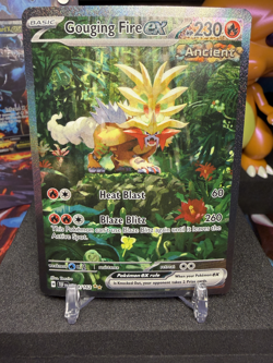 2024 | Pokemon Temporal Forces | Gouging Fire EX SIR | 204/162 - Image 1