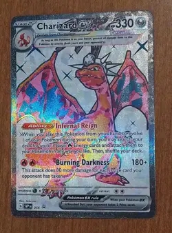 Charizard ex 2023 Pokemon Charizard ex Prem. Coll. #56 - Full Art / Foil - Image 1