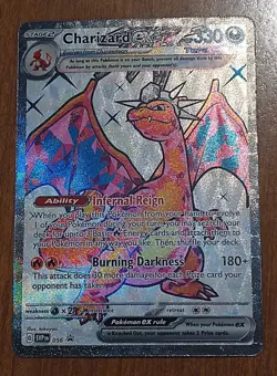 Charizard ex 2023 Pokemon Charizard ex Prem. Coll. #56 - Full Art / Foil - Image 2