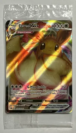 Eevee Vmax SWSH087 •SEALED• Black Star Promo Sword & Shield: Shining Fates 2021 - Image 1