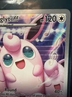 Wigglytuff 105/094 Illustration Rare Holo Me02 Phantasmal Flames Pokemon NM - Image 2