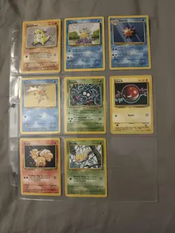 Vintage Pokemon 1999 English Base Set Lot of 84 NM to Mint - Image 5