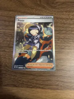 Pokemon TCG Obsidian Flames Full Art Trainer Poppy 220/197 - Image 1