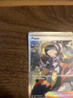 Pokemon TCG Obsidian Flames Full Art Trainer Poppy 220/197 - Image 3