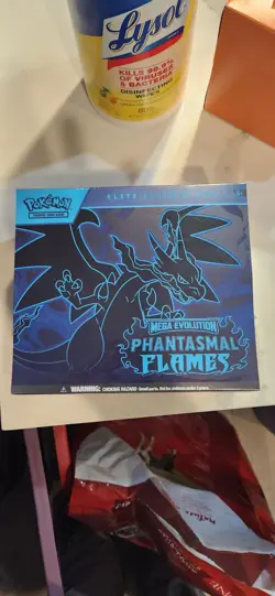 Mega Evolution Phantasmal Flames Elite Trainer Box ETB Sealed pokemon - Image 1