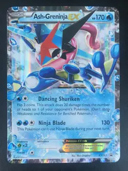 Ash-Greninja EX JUMBO XY133 Oversized Pokemon card NM - Image 1