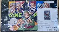 ONE PIECE Card Game Official Playmat Limited Edition Vol. 4 + Promo Leader Zoro - Image 1