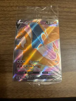 Pokemon Champions Path Charizard V Promo Full Art Card SWSH050 Sealed - Image 2