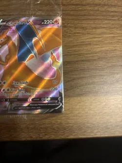 Pokemon Champions Path Charizard V Promo Full Art Card SWSH050 Sealed - Image 5