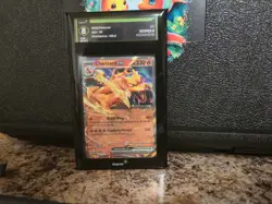 Pokemon TCG Charizard EX Scarlet & Violet SV 151 Double Holo Card 006/165 - Image 1