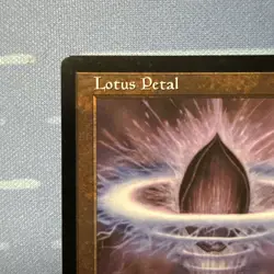 Lotus Petal - Tempest - Magic The Gathering - Vintage 1997 - Image 2