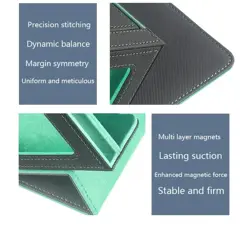 Commander Double Deck box Case Black/Blue TCG Cards Storage MTG - Image 3