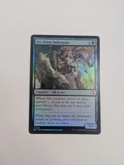 MTG - Lys Alana Informant (Foil) - Lorwyn Eclipsed NM/M Condition - Image 1