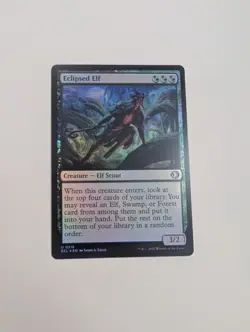 MTG - Eclipsed Elf (Foil) - Lorwyn Eclipsed NM/M Condition - Image 1