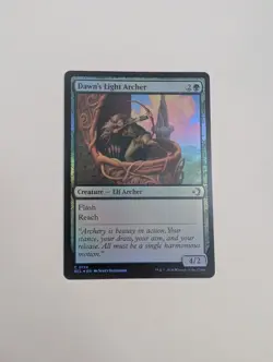 MTG - Dawn's Light Archer (Foil) - Lorwyn Eclipsed NM/M Condition - Image 1