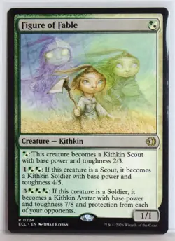 Figure of Fable [New, Near Mint] Rare MTG {Lorwyn Eclipsed} - Image 1