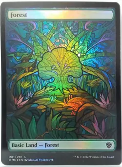 Forest (Showcase) Dominaria United Foil NM/M - Image 1