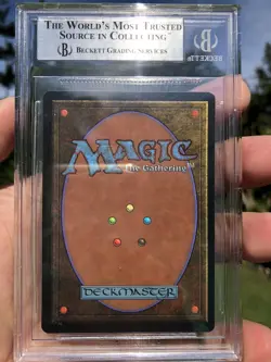 SHIVAN DRAGON, REVISED (3RD ED), 1994 MTG, BGS 9.0, MINT, MELISSA BENSON SIGNED! - Image 2