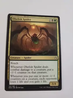 OBELISK SPIDER NM/M Hour of Devastation MtG Magic - Image 1