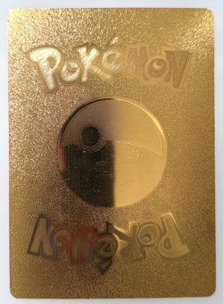 Pokemon Mega Hydreigon EX 990hp Gold Foil Fan Art Collector Card TCG - Image 2