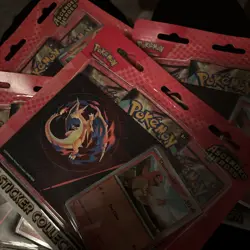 Pokemon Ascended Heroes Tech Sticker Collection Charmander x4 - Image 3