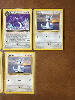 Pokemon Vintage Dragonair/dark/dratini Lot Of 7🔥 - Image 3