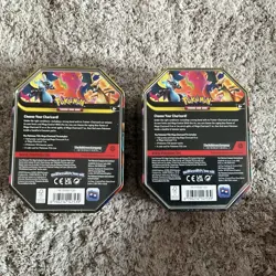 2 X Pokemon TCG: Mega Charizard Tins X and Y set | Brand New And Sealed - Image 2