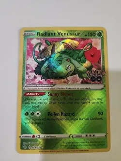 Radiant Venusaur 004/078 Pokemon GO Radiant Rare NM - Image 1