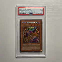Yu-GI-Oh! - PSA 7 1st Edition MFC-000 Dark Magician Girl - North American Print - Image 1