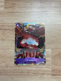 Emperors in the New World One Piece CCG Franky OP09-072 SR Alt Art - Image 1