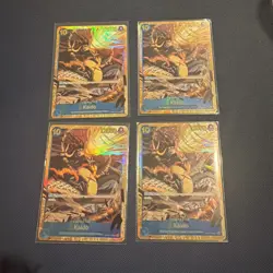4x Kaido OP05-118 SEC Foil One Piece CCG English NM - Image 1
