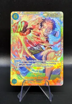 One Piece-Carrying On His Will- Monkey.D.Luffy OP13-118 Secret Rare (SEC) - Image 1