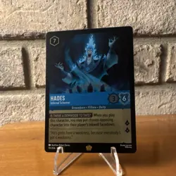 Disney Lorcana TCG Hades Infernal Schemer Hercules 151/204 3 ATK 6 DEF 7 Cost - Image 1