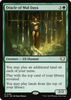 ~ Oracle of Mul Daya ~ NM ~ Commander: Edge of Eternities ~ MTG ~ - Image 1