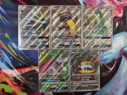 Pokemon Card Lot - Full Art GX, Rainbow Rares, Marshadow And Gardevoir GX FA - Image 2