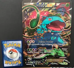 Venusaur EX XY123 XY JUMBO Pokemon Card Oversized PROMO HOLO Generations Exc - Image 1