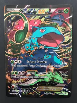 Venusaur EX XY123 XY JUMBO Pokemon Card Oversized PROMO HOLO Generations Exc - Image 2