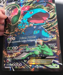 Venusaur EX XY123 XY JUMBO Pokemon Card Oversized PROMO HOLO Generations Exc - Image 5