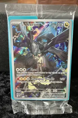 Pokemon TCG N’s Zekrom MEP 031 Sealed ME: Mega Evolution Promo Card Black Star⭐ - Image 3
